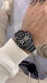 סט שעון יד אנלוגי לגבר Seiko SSB399P1 סייקו וצמיד כדורים