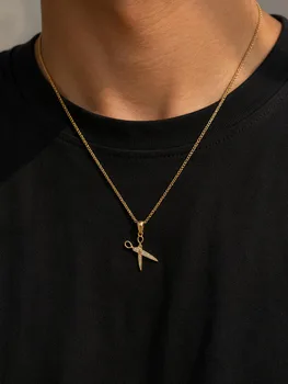 שרשרת לגבר מספריים יוקרתית