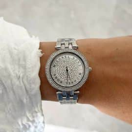 סט שעון יד אנלוגי לאישה michael kors mk3476 מייקל קורס וצמיד טניס