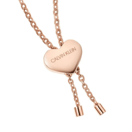 Calvin Klein צמיד קלווין קליין לב צדדי מתכוונן לאישה