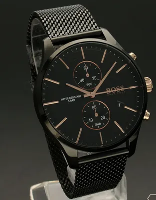 סט שעון יד אנלוגי לגבר 1513811 Hugo Boss הוגו בוס וצמיד