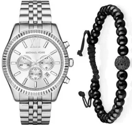 סט מייקל קורס גברים Michael Kors MK8405 צמיד מתנה
