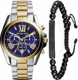 סט שעון מייקל קורס Michael Kors MK5976 צמיד מתנה גברים