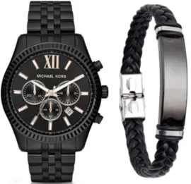 סט שעון מייקל קורס Michael Kors MK8467 צמיד מתנה גברים