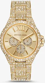 שעון מייקל קורס לאישה משבוץ אבנים דגם MK6958 MICHAEL KORS