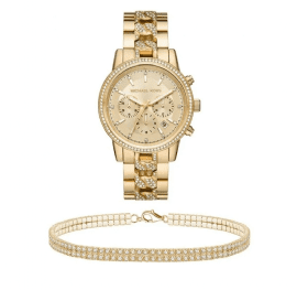 שעון יד אנלוגי לאישה michael kors mk6937 מייקל קורס וצמיד מתנה