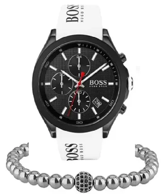 סט שעון יד אנלוגי לגבר 1513718 Hugo Boss הוגו בוס וצמיד