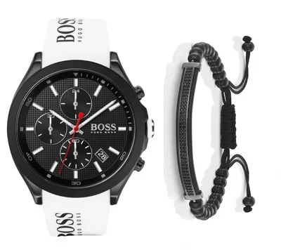 סט שעון יד אנלוגי לגבר 1513718 Hugo Boss הוגו בוס וצמיד